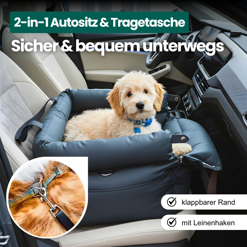 2-in-1-Autositz & Tragetasche – Sicher, bequem & stilvoll unterwegs