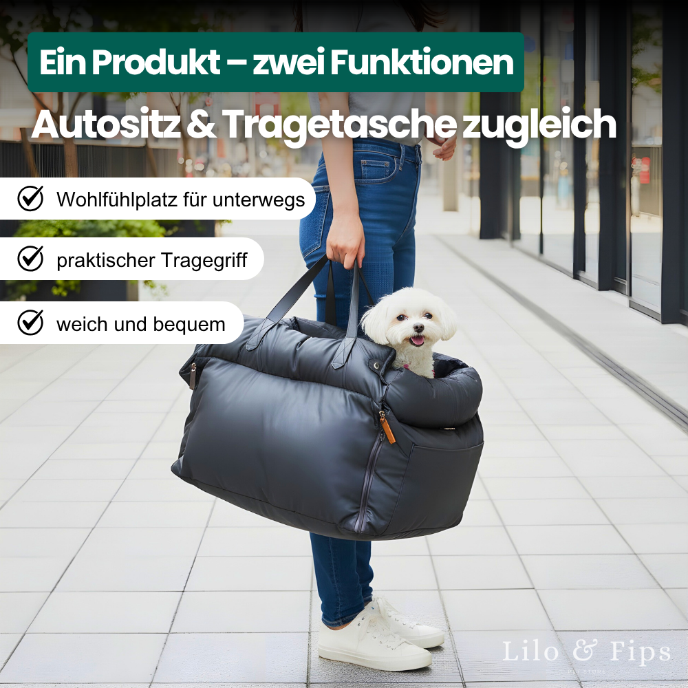 2-in-1-Autositz & Tragetasche – Sicher, bequem & stilvoll unterwegs