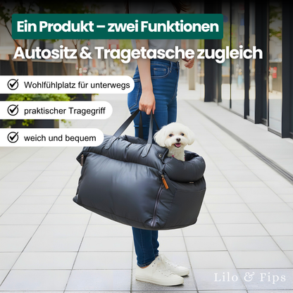2-in-1-Autositz & Tragetasche – Sicher, bequem & stilvoll unterwegs