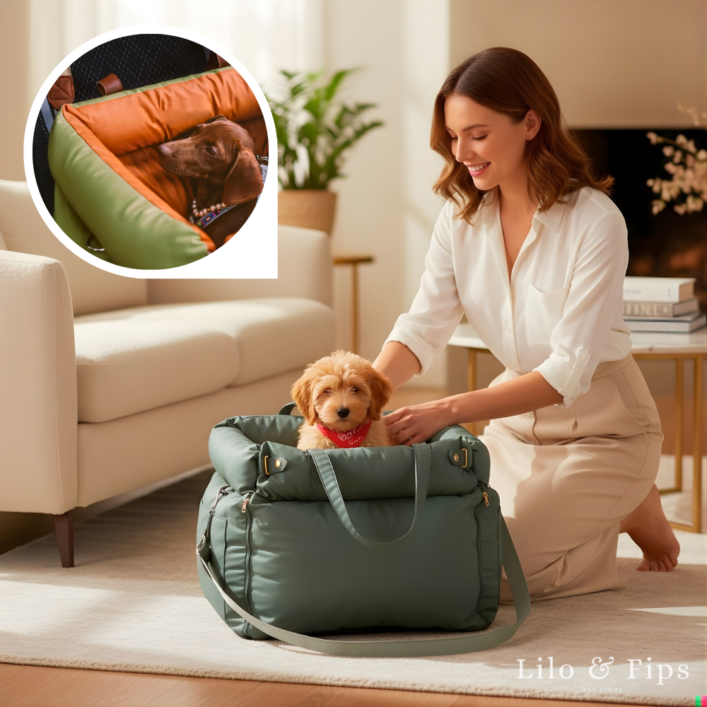 2-in-1-Autositz & Tragetasche – Sicher, bequem & stilvoll unterwegs